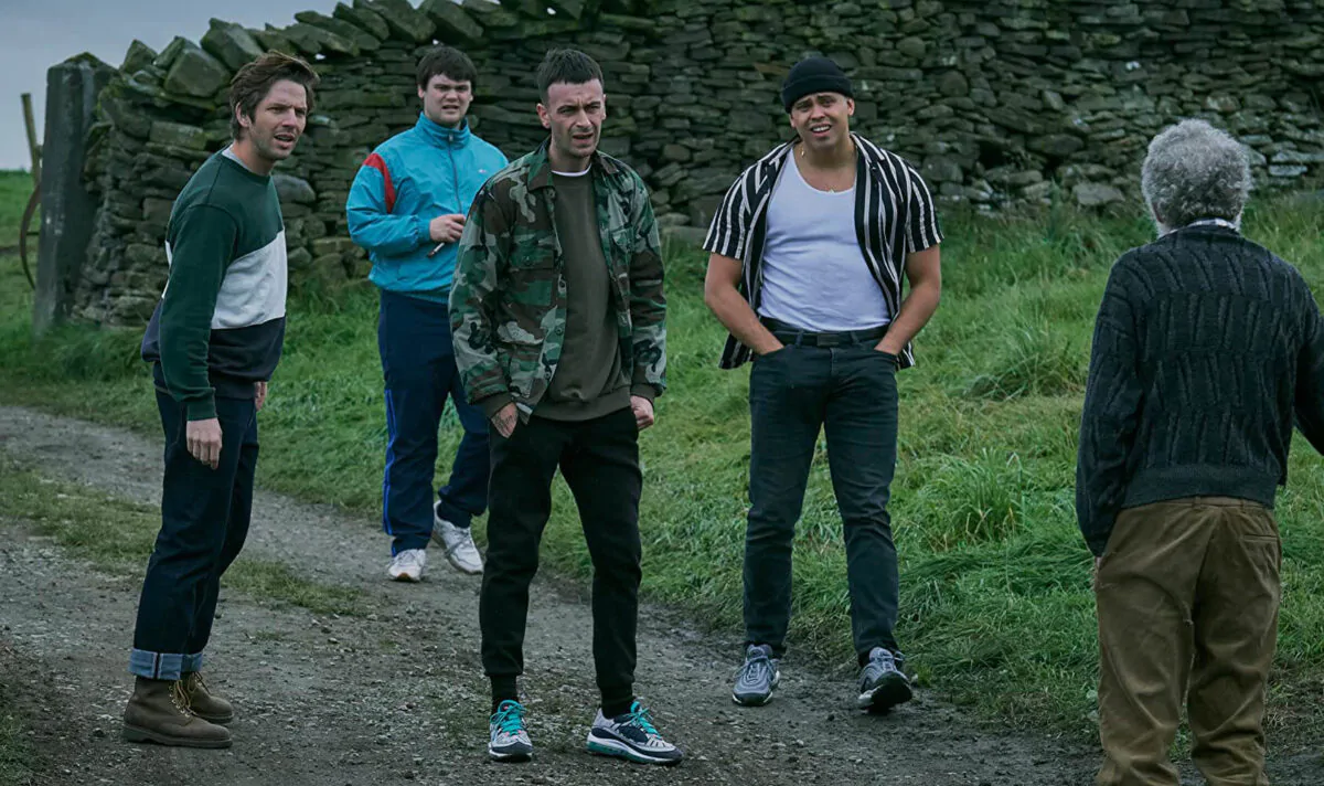 Момент из трейлера сериала Голяк